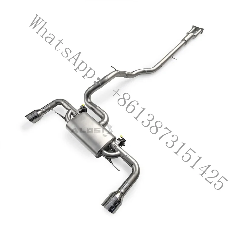

Exhaust Back XC60 3.0T 2009-2017 Modified Stainless Steel High-permeability Exhaust Pipe Muffler