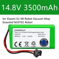 14.8V 3500mAh 18650 Replacement Li-ion Battery for Conga Excellence 990 1090 Ecovacs Deebot N79S N79 Eufy Robovac 11S 12 15C