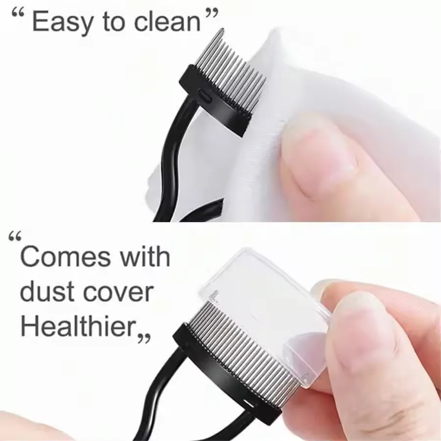 5pcs Eyelash Curler Set With Replacement Pads For Women Eyelashes Curling Tweezers Clips Lash Mascara Wands Brush Makeup Tool