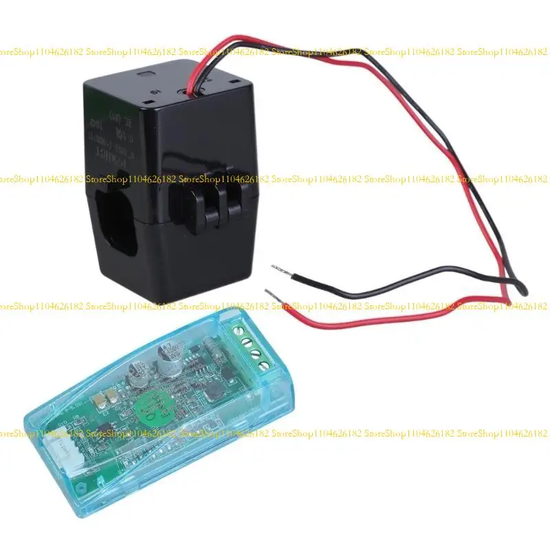 Q2Q4 PZEM-004T Versão Módulo comunicação TTL Modbus-RTU AC Fase 100A com Habitação PC Software Indutor mútuo