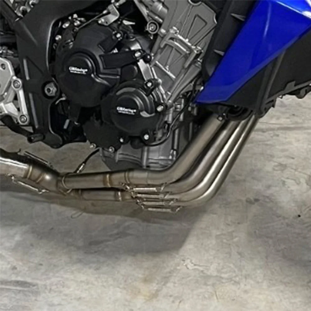 Für Honda CBR650R CBR650F CB650F/R Komplettes Auspuffrohr-Set Auspuffrohre Auspuffsysteme – Detail 5
