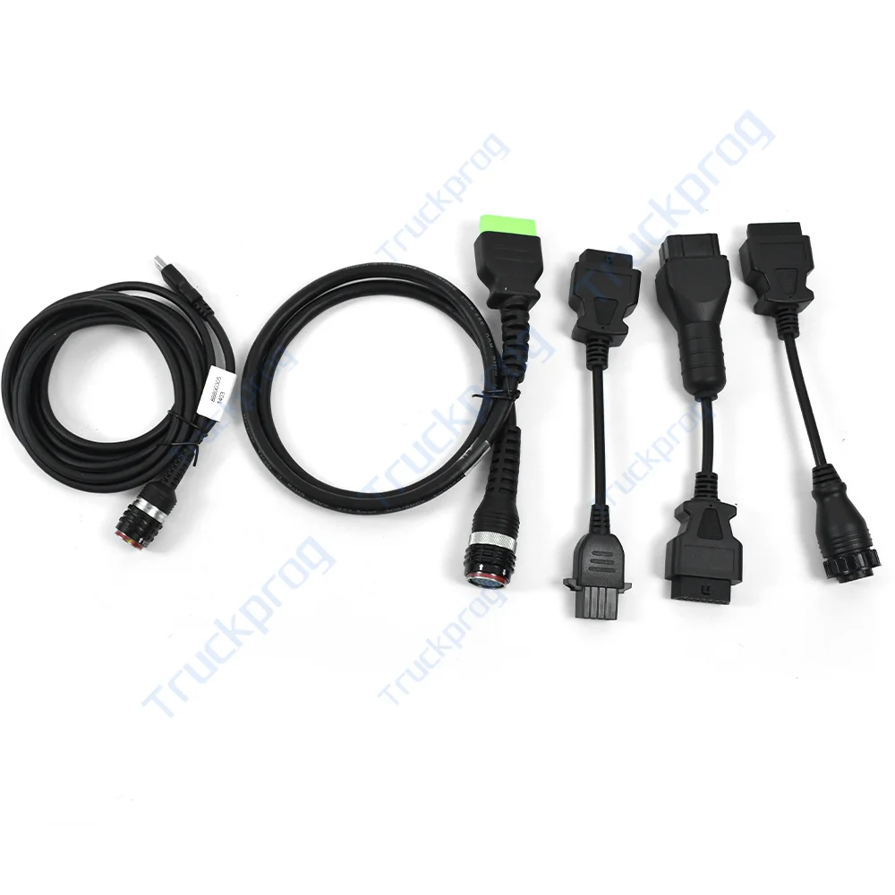 5pc OBD 88890304+8 Pin 88890306+USB 88890305+14 pin+12 pin diagnostic Cable for VOCOM 88890300 VOCOM 2 II 88894000 adapter