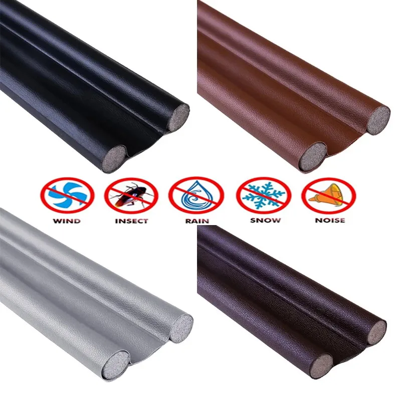 Soundproof foam door bottom sealing strip burlete puerta casa Weather Strip pdraft stopper Guard Weather Strip home decoration