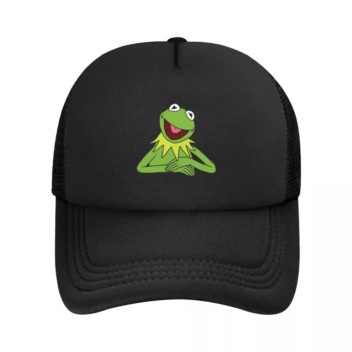 

Kermit The Frog Mesh Baseball Caps Snapback Fashion Baseball Hats Breathable Casual Casquette Outdoor Unisex