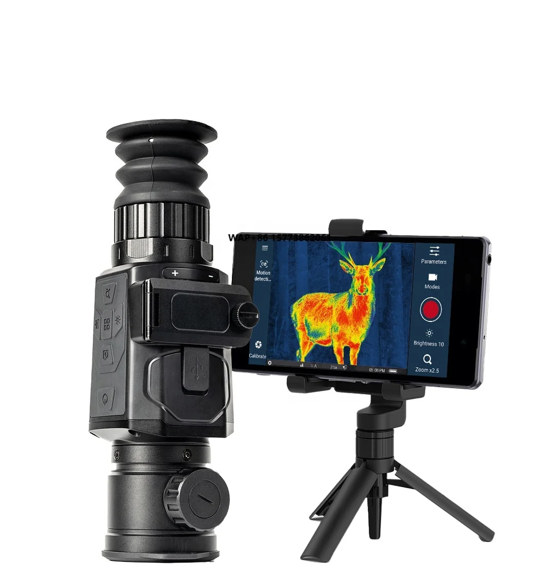 Long-range Thermal Scope For Hunting And Outdoors Waterproof Night Vision Infrared Monocular Customizable Oem Odm Supported