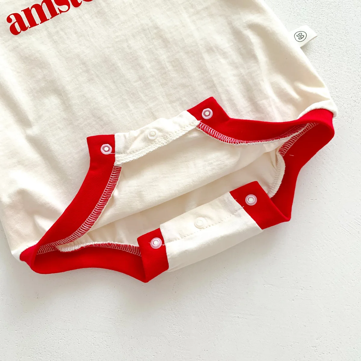 Dropship Pakaian Huruf Lengan Pendek Bayi Bayi Bayi Balita Musim Panas Jumpsuit Katun Murni Pakaian Bodysuit Bayi Baru Lahir Pakaian Satu Potong