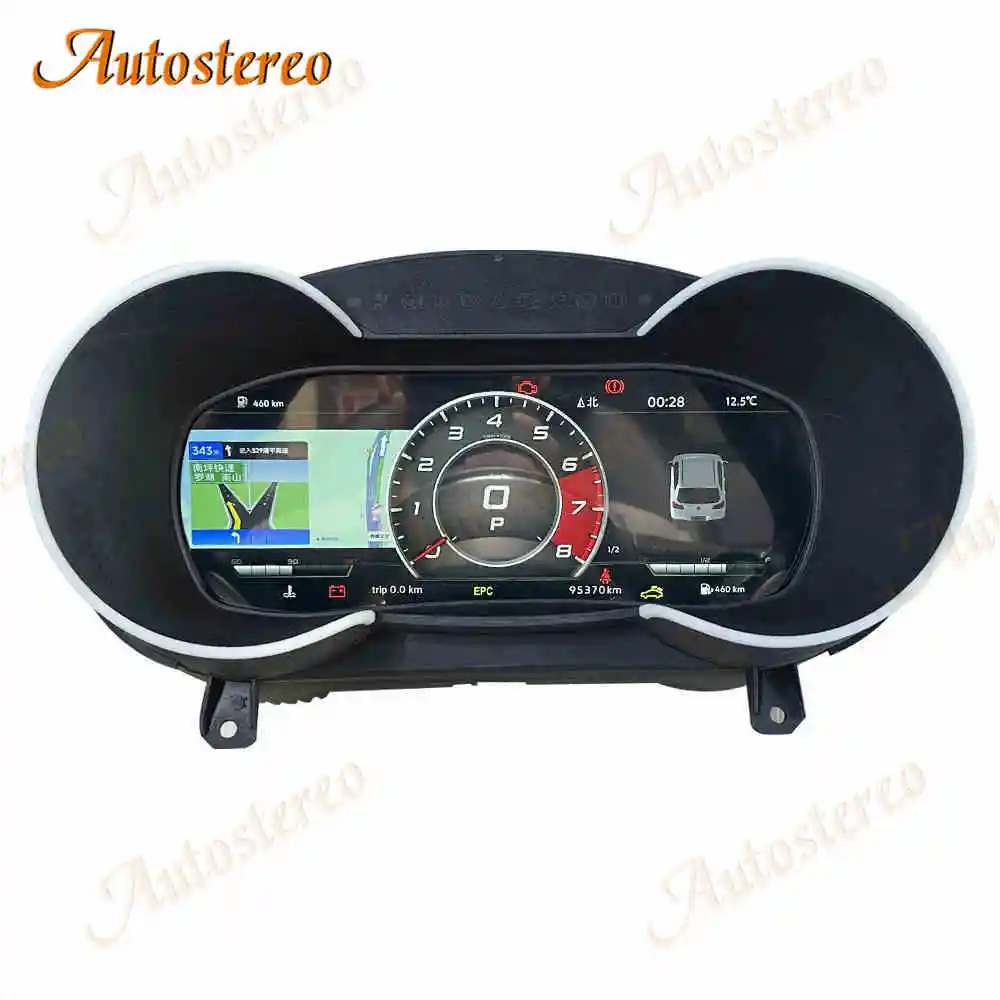 

Цифровой кластерный одометр, экран 12,3 дюйма для Audi TT 2008-2014, ЖК-дисплей, приборная панель, виртуальный измеритель скорости кабины, приборная панель автомобиля