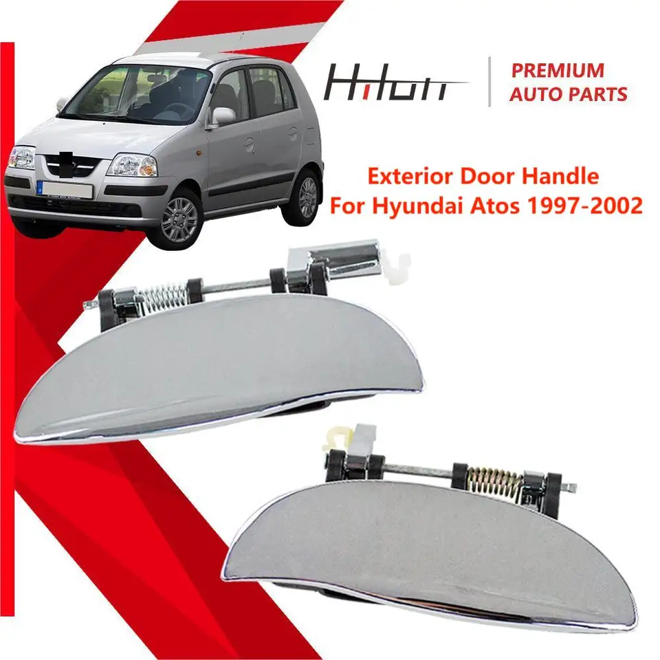 STARKIT PERFORMANCE Poignée de porte compatible pour Hyundai Atos et Hyundai Atos Prime (1997-2008) poignée extérieure |AVANT DROITE (côté passager) ( noir) 8266001000 | 8266002000 | 8266002100 STARKIT PERFORMANCE Poignée de porte compatible pour Hyundai Atos et Hyundai Atos Prime (1997-2008) poignée extérieure |AVANT DROITE (côté passager) ( noir) 8266001000 | 8266002000 | 8266002100
