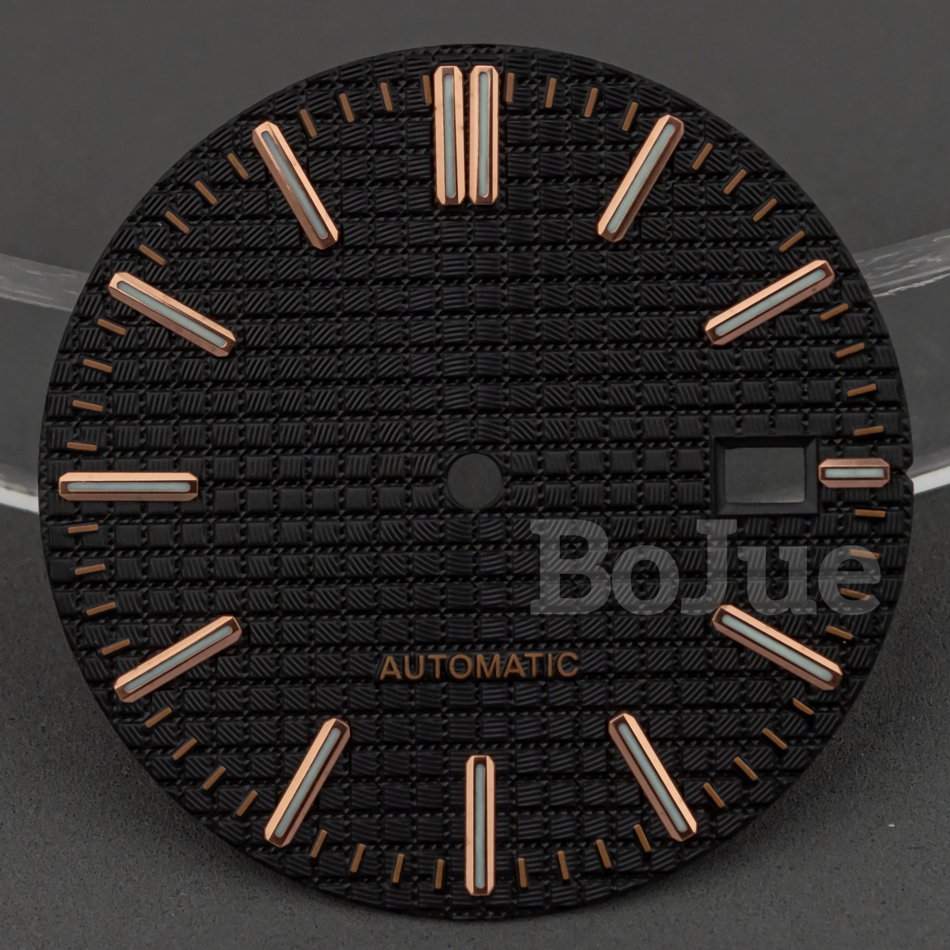 31.8 مللي متر NH35 مؤشرات قرصية خضراء مضيئة مناسبة لحركة Royal oak NH35 NH36 4R 7S NH35 ملحقات الساعة #6