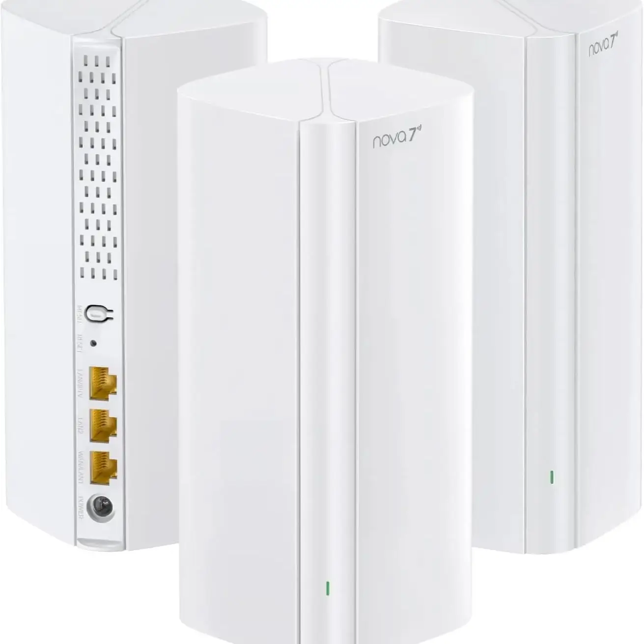 Tenda Router BE5100 Wi-Fi 7 2,4/5 GHz Mesh System 2,5 G Netzwerk Port Dual-Band WAN LAN Wi-Fi7 Wifi Range Extender Netzwerk Repeater
