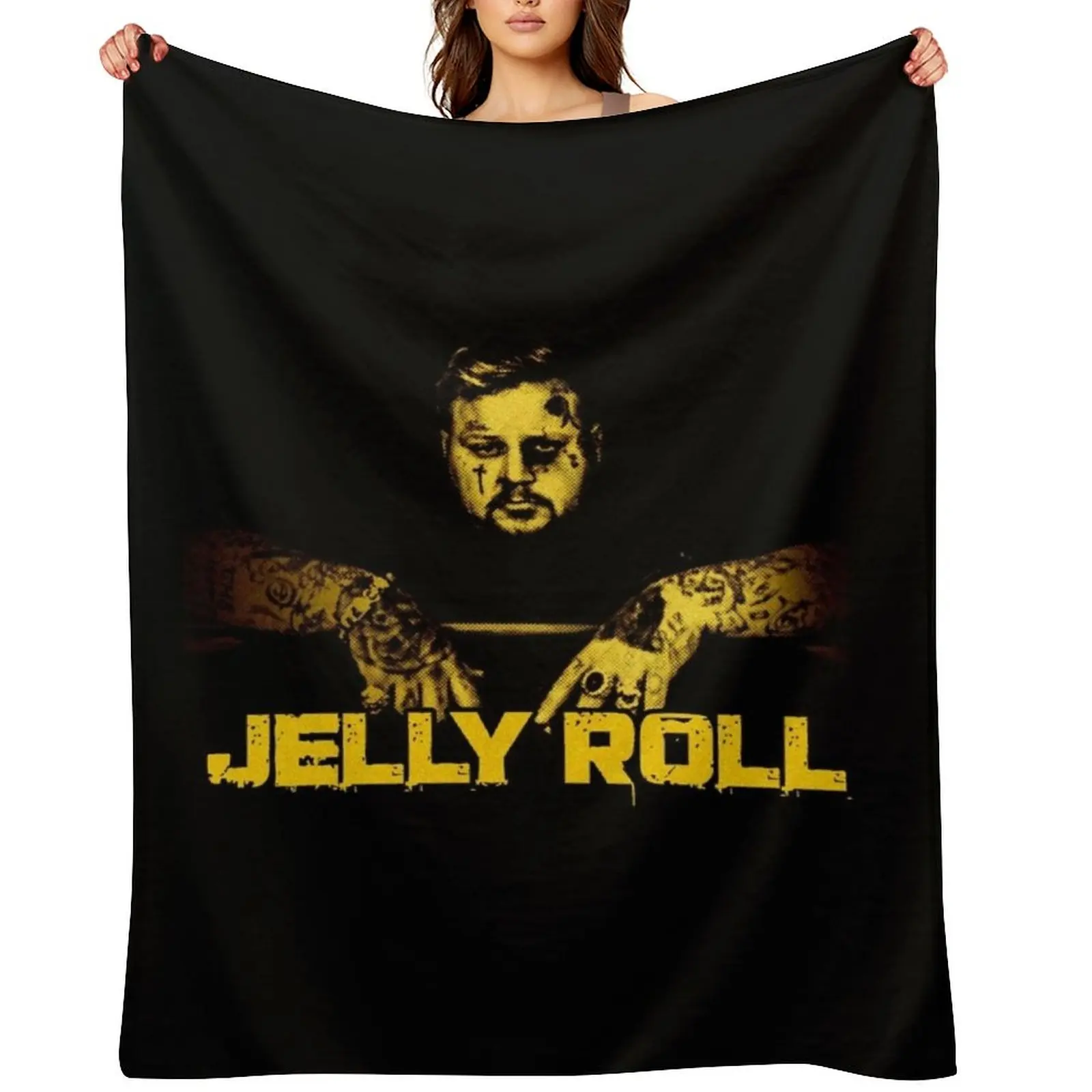 

Jelly Roll Throw Blanket Bed linens Single Extra Large Throw Travel Blankets