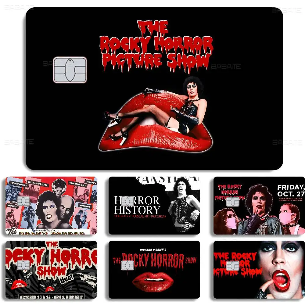 Kultmusikal R-Rocky H-Horror P-Picture Show Anime Cartoon Aufkleber Film Skin für Kreditkarte, Debitkarte, Bankkarte, Buskarte