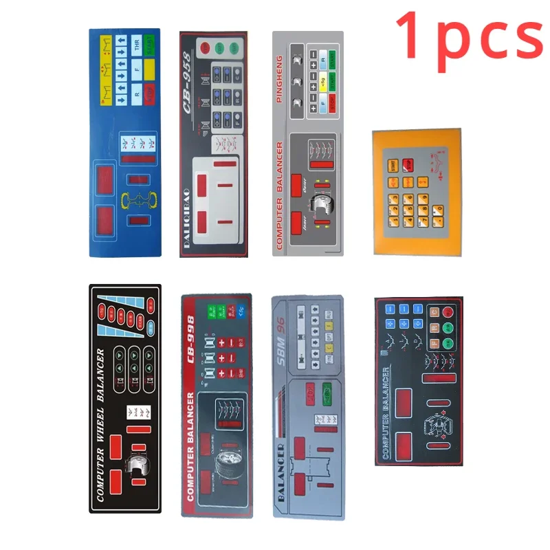 

1 шт. для автозапчастей, детали балансировочной машины, клавиатура, балансировочная машина, клавиатура, панель дисплея, переключатель, демонтаж