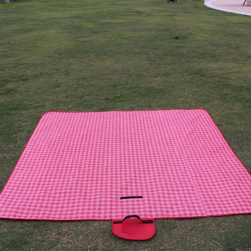 

Outdoor 600D thickened Oxford cloth waterproof and moisture-proof outdoor portable non-stick grass picnic mat picnic floor