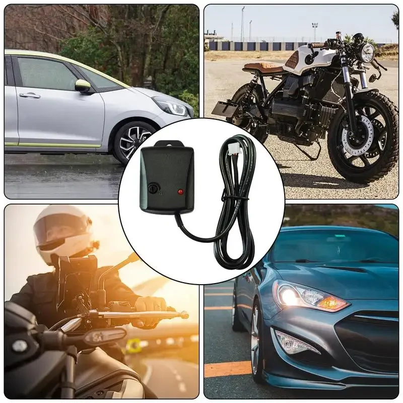 Мотоциклетный автомобильный универсальный индукционный датчик вибрации, высокочувствительная сигнализация, противоугонное устройство, мотоциклетная сигнализация, автомобильный аксессуар