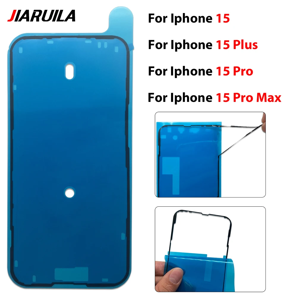 Back Cover Adhesive Waterproof Seal Sticker for iPhone 16 15 17 Pro Max 17 Pro Rear Side Seal Tape Glue Repair Sticker