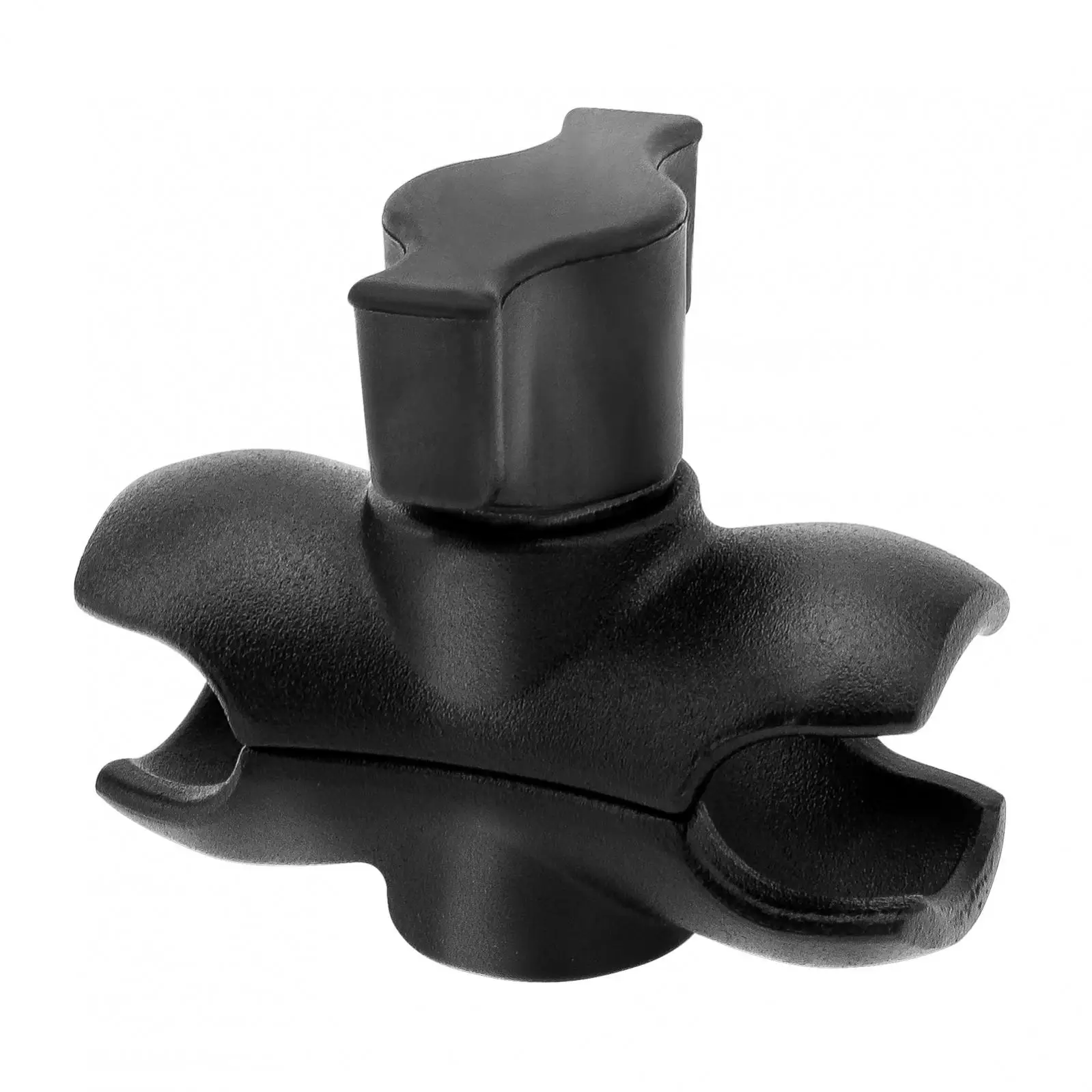 Brazo de doble toma corto compuesto de alta resistencia, apto para RAM, tamaño B, Bola de 1 pulgada, brazo de extensión de junta de bola de 60mm