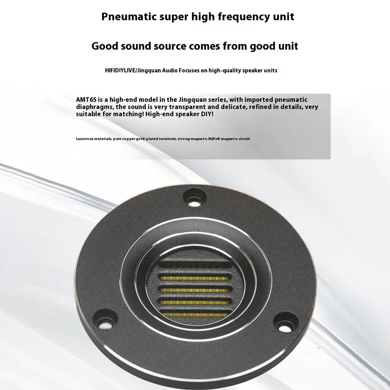 Tweeter da 2,5 pollici 15-30W Altoparlante Air Motion Altoparlanti Accessorio 8ohm Componenti per altoparlanti alti per sistema audio Audio