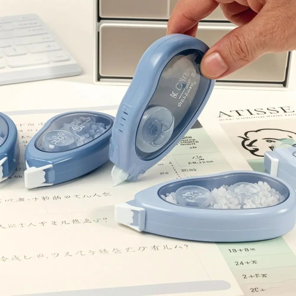 5PCS/Set Portable Silent Correction Tape Gradient Color 75M Large Capacity Silent Coating Tape Student Alteration Tape Students
