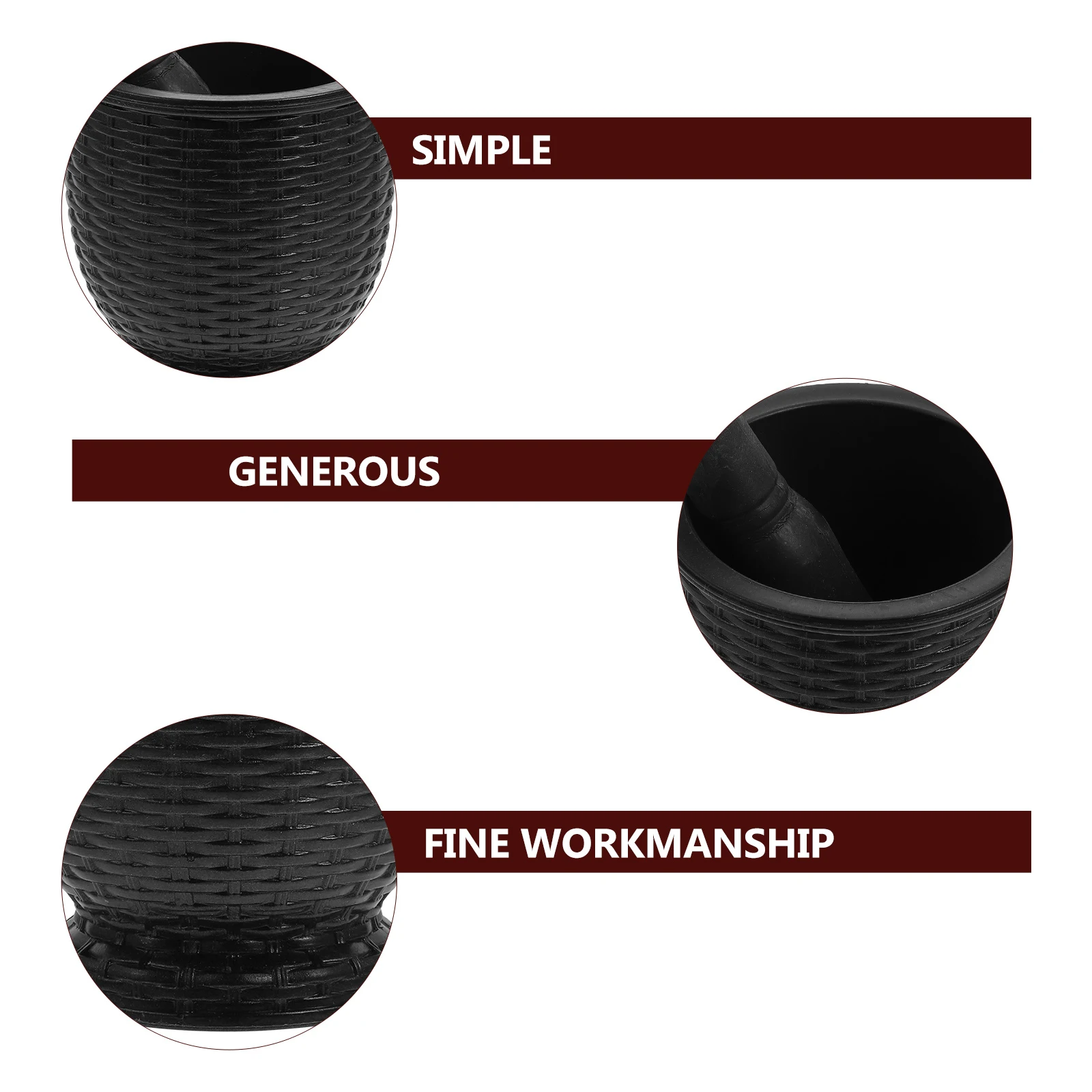 

Grind Garlic Jar Crusher for Kitchen Black Plastic Household Ginger and Grinder