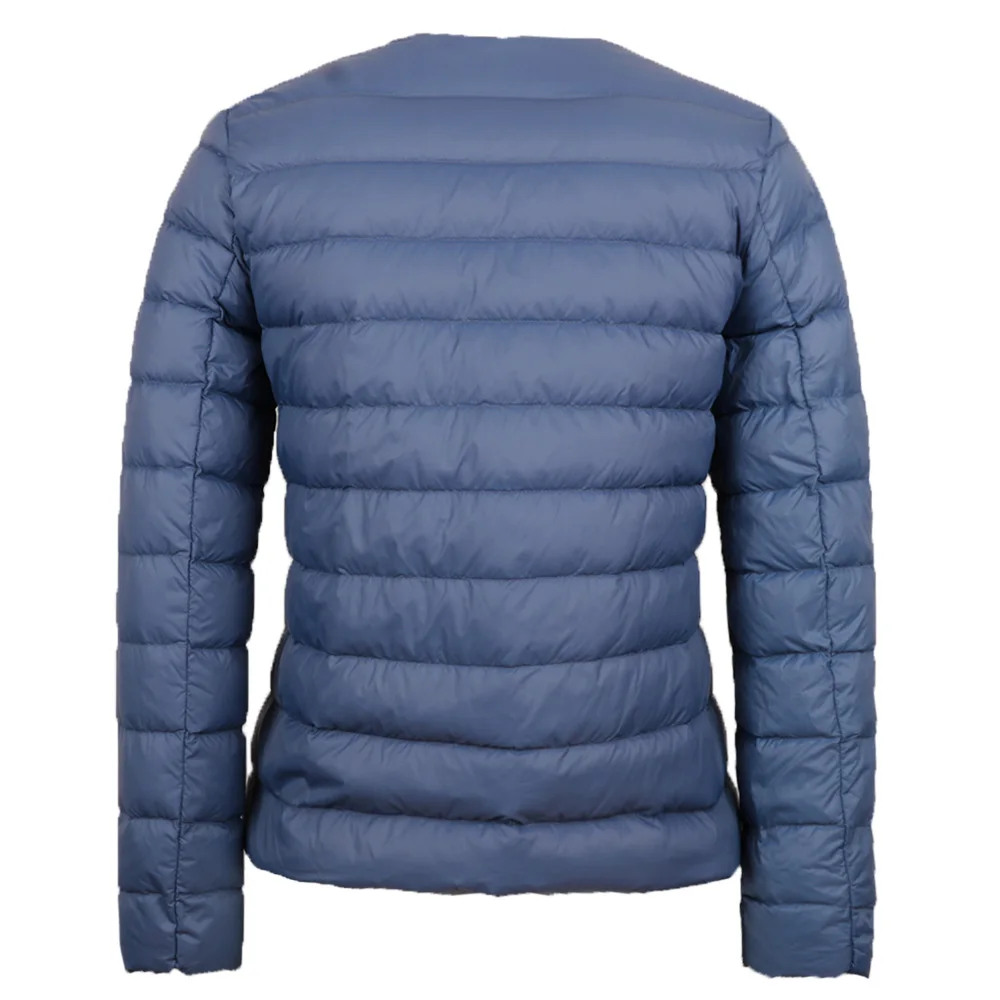 Piumino d'anatra ultraleggero in tessuto opaco cappotto leggero da donna caldo giacca a vento Parka piumini da donna più cappotti