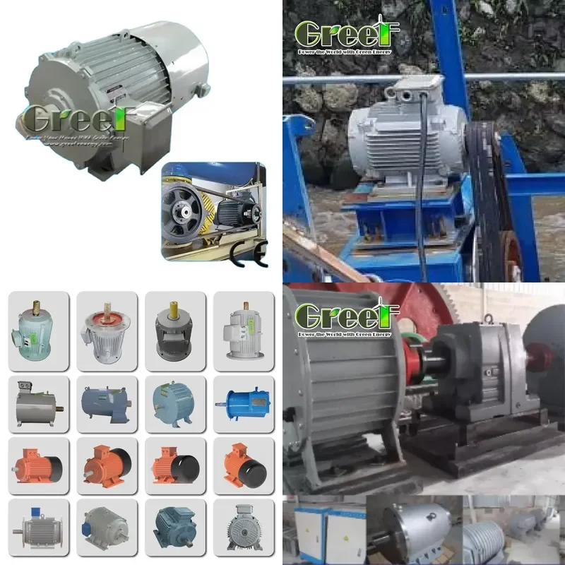 

Water Turbine Generator for 20kw 30kw High Voltage 50Hz Hydro Alternator