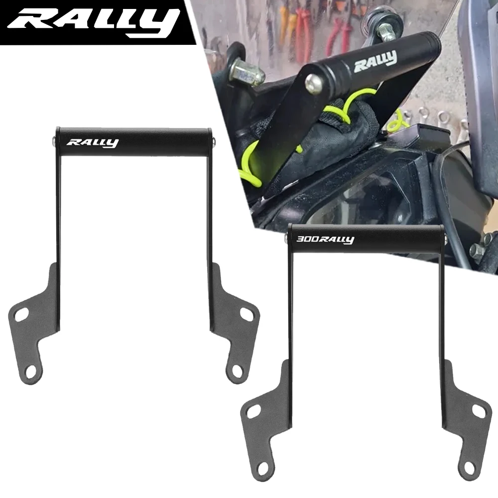 300Rally Motorcycle Accessories Mobile Phone Holder Stand Support GPS Navigation Plate Bracket For Loncin Voge 300 Rally 300 GY