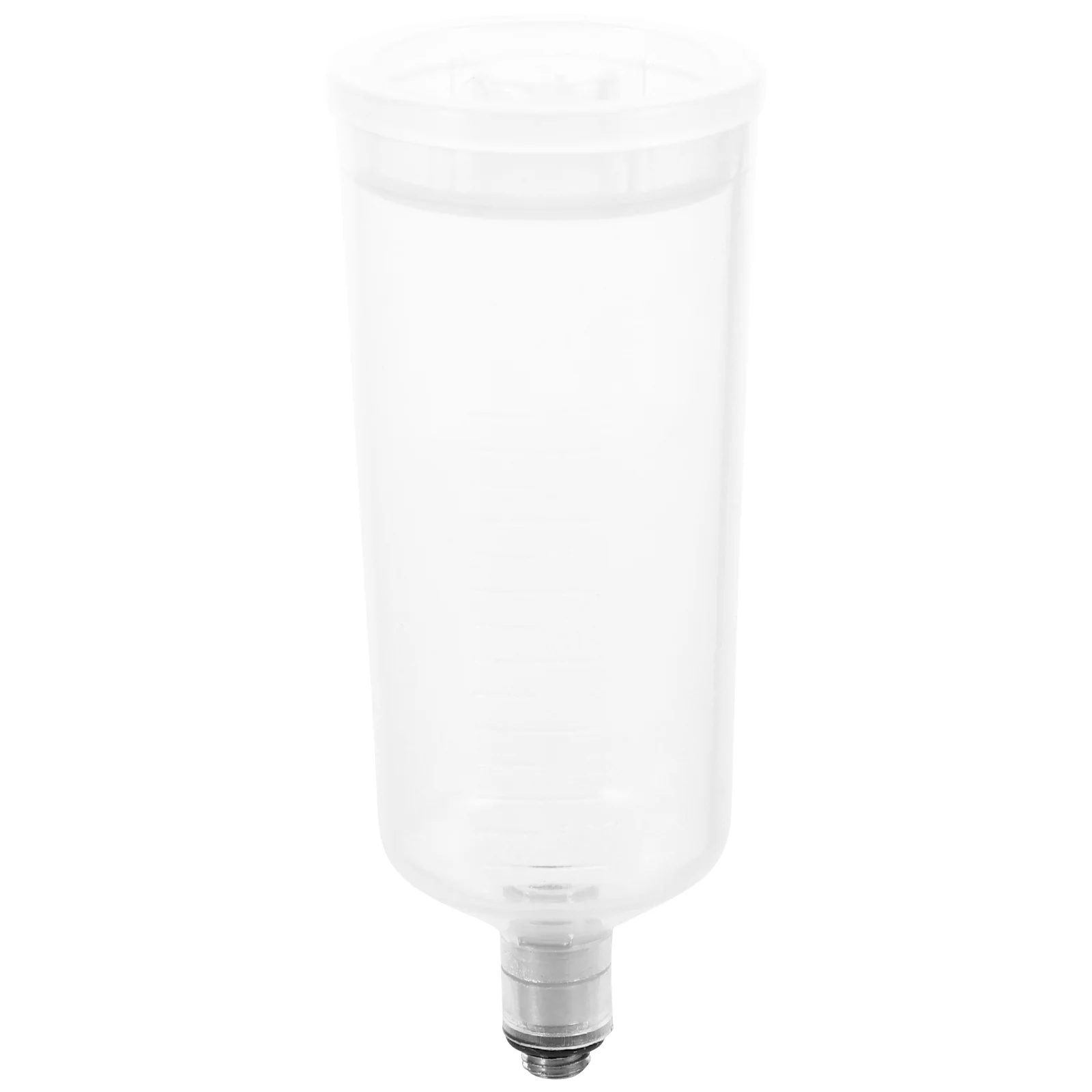 وعاء كوب البخاخة الشفاف القابل للفصل، حاوية صبغات قابلة للاستبدال بسعة كبيرة للرش الدقيق وقابلة لإعادة الاستخدام