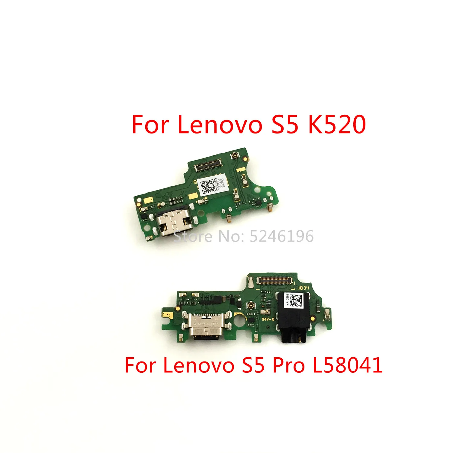 1pcs USB Charging Port Charger Base Connector For Lenovo S5 K520 Lenovo S5 Pro L58041 Replace Part