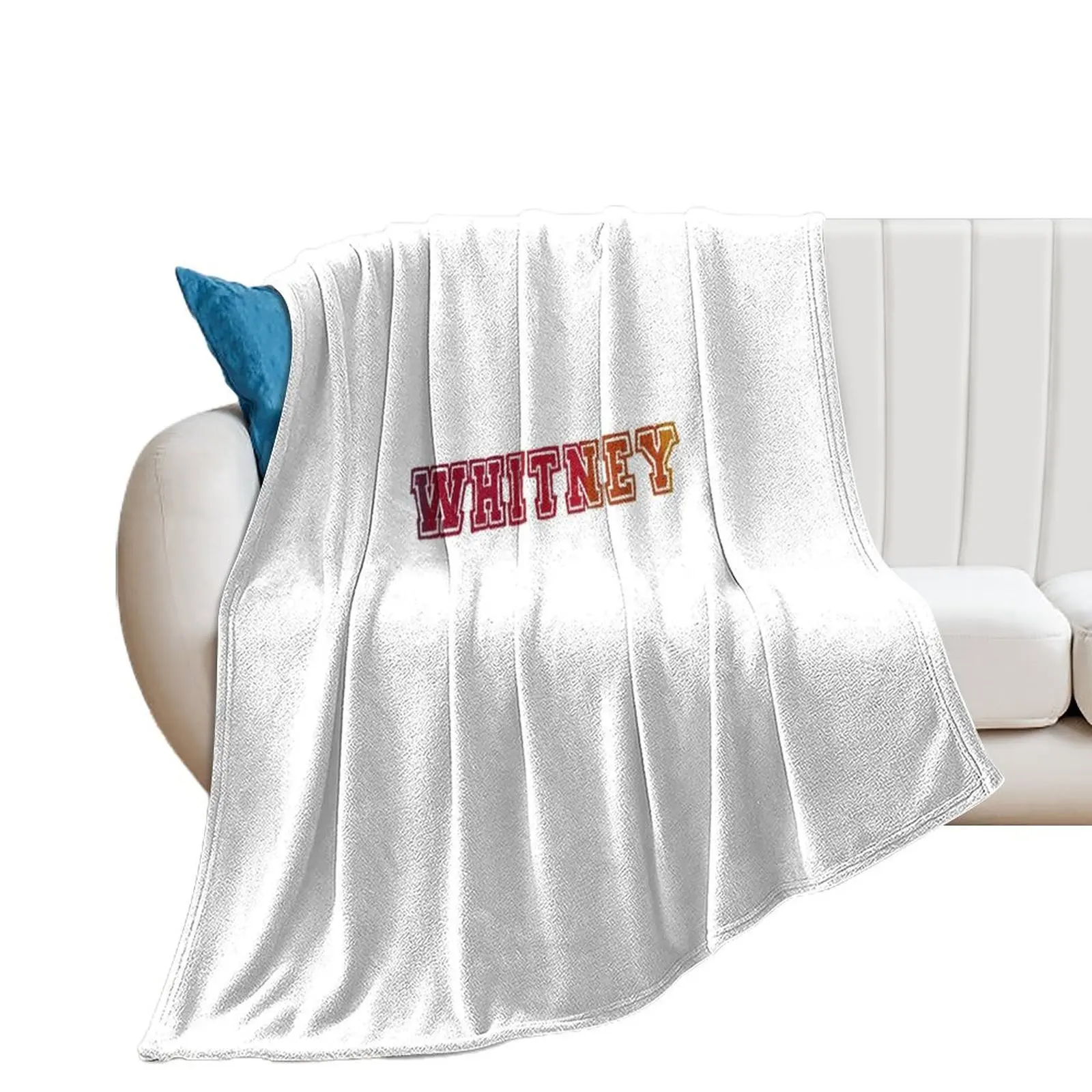 

WHITNEY Throw Blanket Moving Thermal Loose blankets ands Blankets