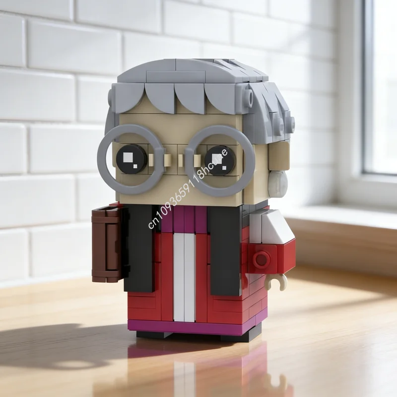 

178pcs MOC Bishop Mariann Edgar Budde Brickheadz Model Building Blocks Architecture Toy Christmas Gifts Idea Brick Kids