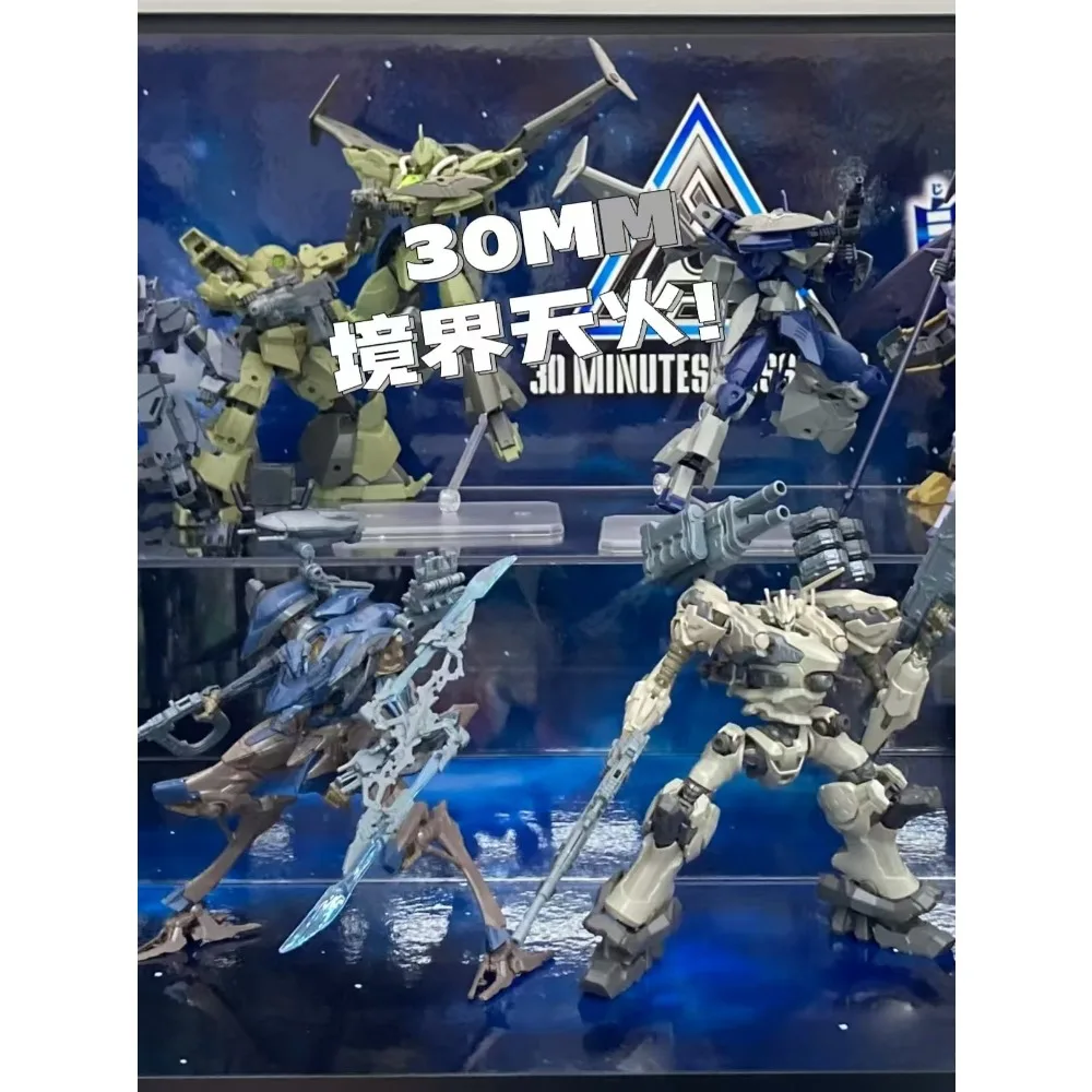

Оригинальная коробка Bandai 30MM ARMORED CORE 6 NIGHTFALL STEEL HAZE 40A, готовая модель-фигурка, аниме, полный набор для сборки, игрушка, подарки для детей
