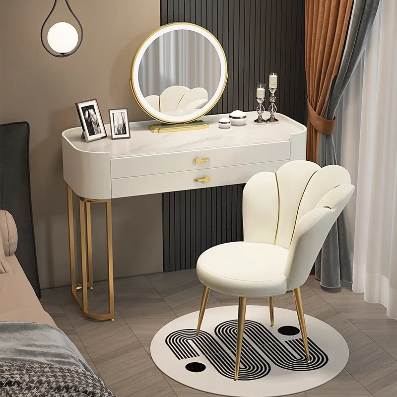 

Console Dressing Table Computer Mobile Coffee Bedroom White Desk Makeup Storage Cabinet Coiffeuse De Chambre Home Furniture