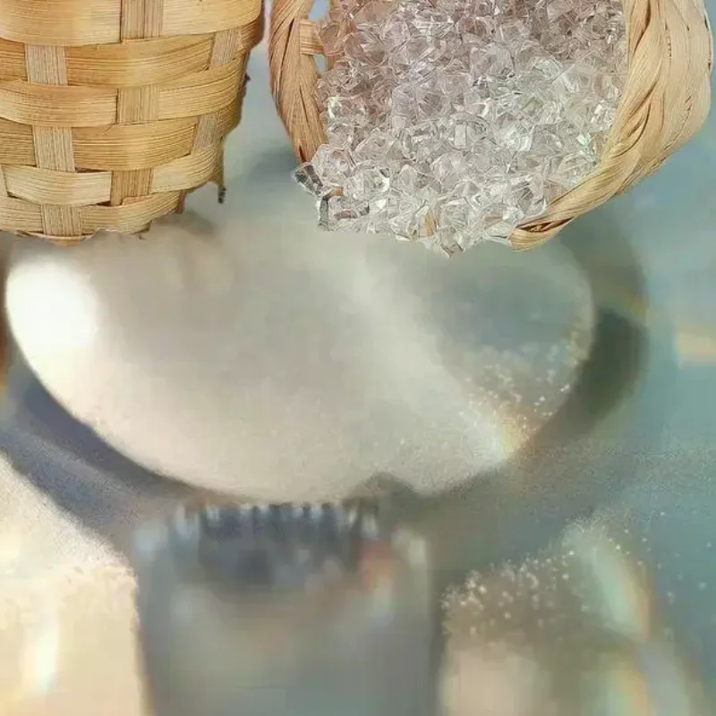 ชุดหินน้ำแข็งใสขนาดเล็ก 1 ชุด หินน้ำแข็งแตก คริสตัลน้ำแข็ง เม็ดน้ำแข็งจำลอง สำหรับตกแต่งบ้านตุ๊กตา ของตกแต่งบ้านจิ๋ว