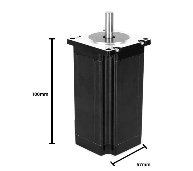 Шаговый двигатель Nema23, 1 шт., 100 мм, 3 А, нм/нм, 4 провода (60 см), 57BYGH, лазерная резьба на ЧПУ