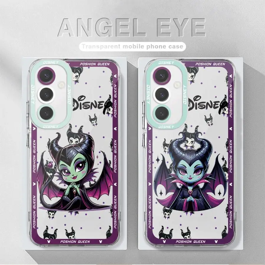 Disney Poshion Queen Witch Phone Case for Samsung Galaxy A24 A25 A33 A13 A14 A15 A23 A34 A53 A54 A73 A35 A55 4G 5G Slicon Funda