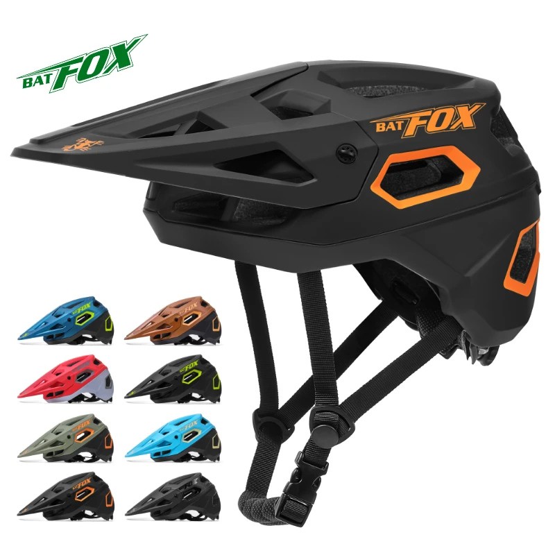 

BATFOX Men Women Bicycle Helmets Ultralight MTB Cycling Helmet capacete ciclismo Mountain casco ciclismo Road Bike Helmet