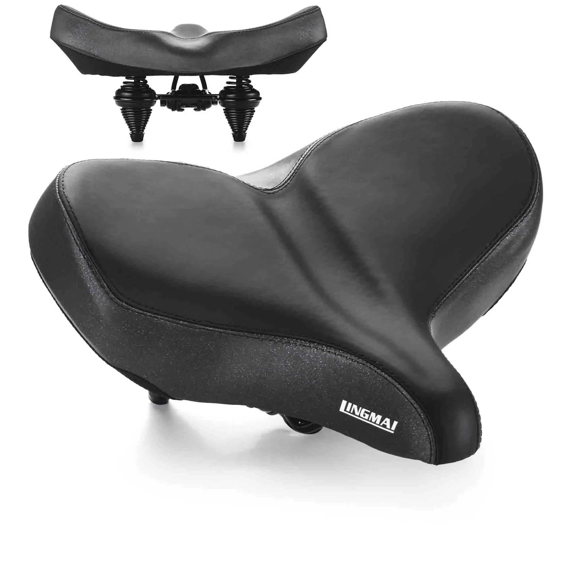 LINGMAI Soft  Bike Saddle Bicycle Seat Comfortable Mountain Bike Seat Saddle Cushion Pad Sports Cushion Cycling Seat for Bicycle