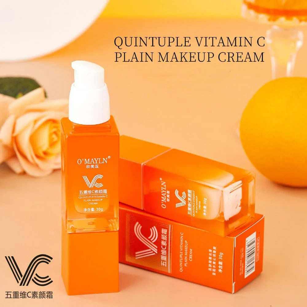 Five Dimensional C Natural Cream Hydrating Moisturizing Brightening Skin Vitamin C Face Cream Concealer  Korean skincare product