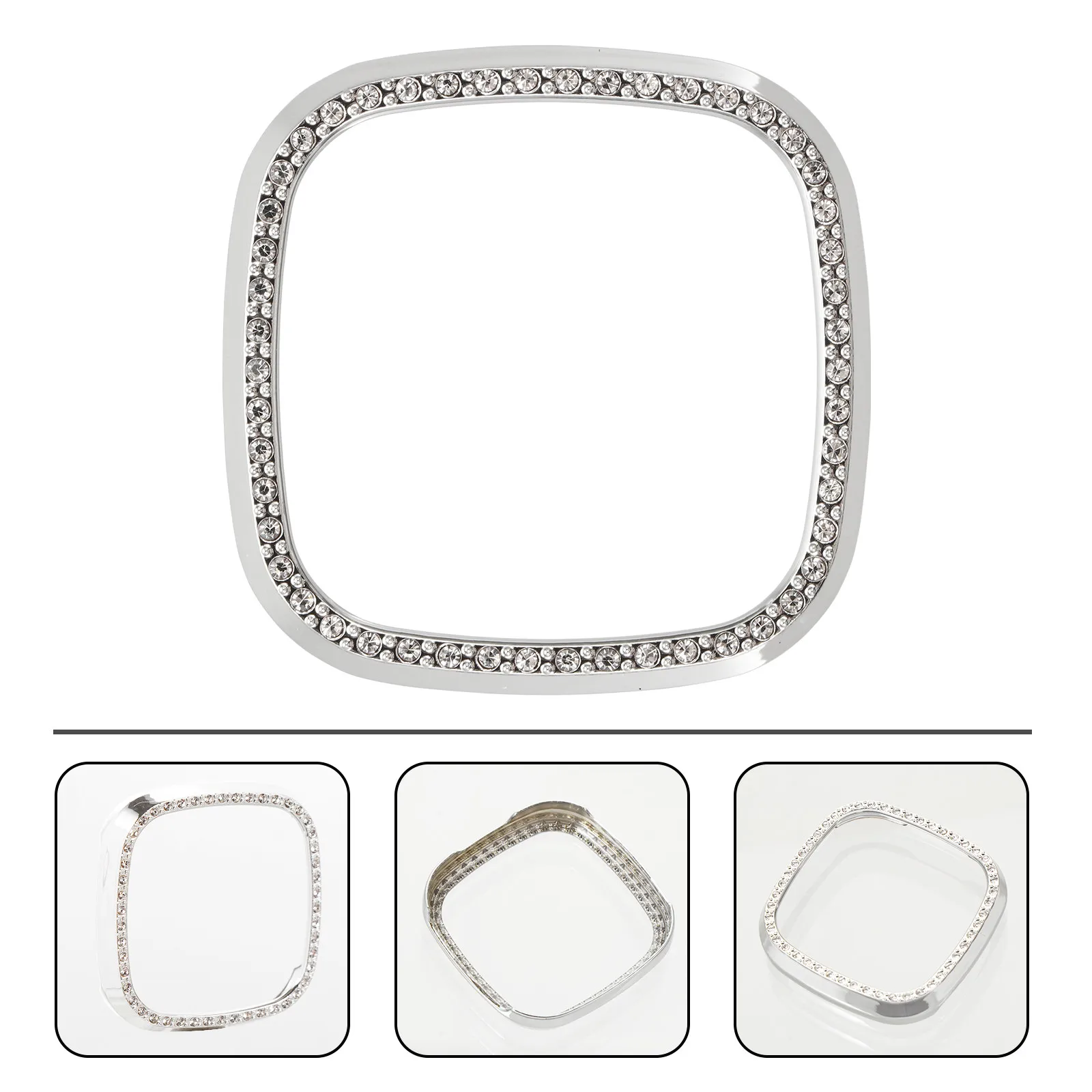 

1Pcs Premium Environmental Watch Protector Case for 3 Sense Flexible Non-Slip Deformation-Resistant All-Around