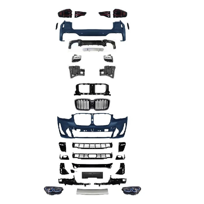 Tegrray G01/08 Upgrade to M Tech-(22-24)  Headlights Exclude Hood Front and Rear Bumper Assembly Kit Body Kits 2018-2021