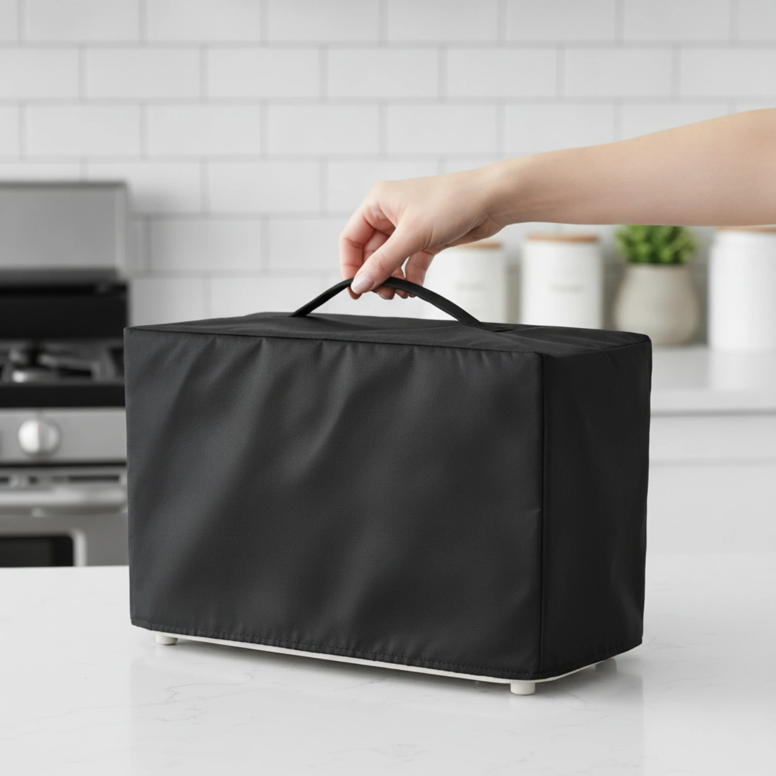 Toaster Cover with Handle Easy - Toaster ulasan dan harga