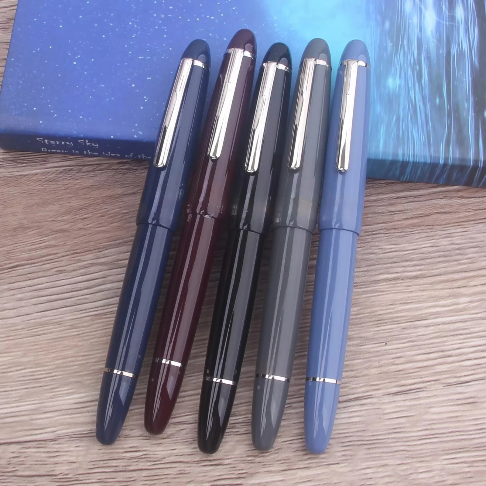 Pióro wieczne MAJOHN P139/P138/P136 z miękką, elastyczną końcówką (nib) o rozmiarach 0.4-2.0mm, z możliwością zmiany grubości linii, do kreatywnego kaligrafii i modyfikacji. — zdjęcie produktu 5
