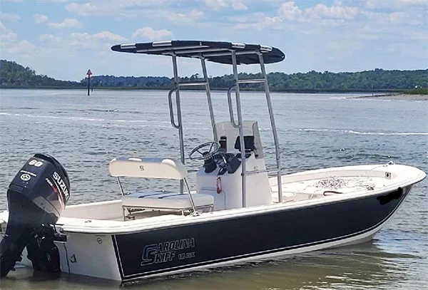 Dolphin-Upgraded Pro Economic Boat T Top with Grab Handles, Aluminum Frame