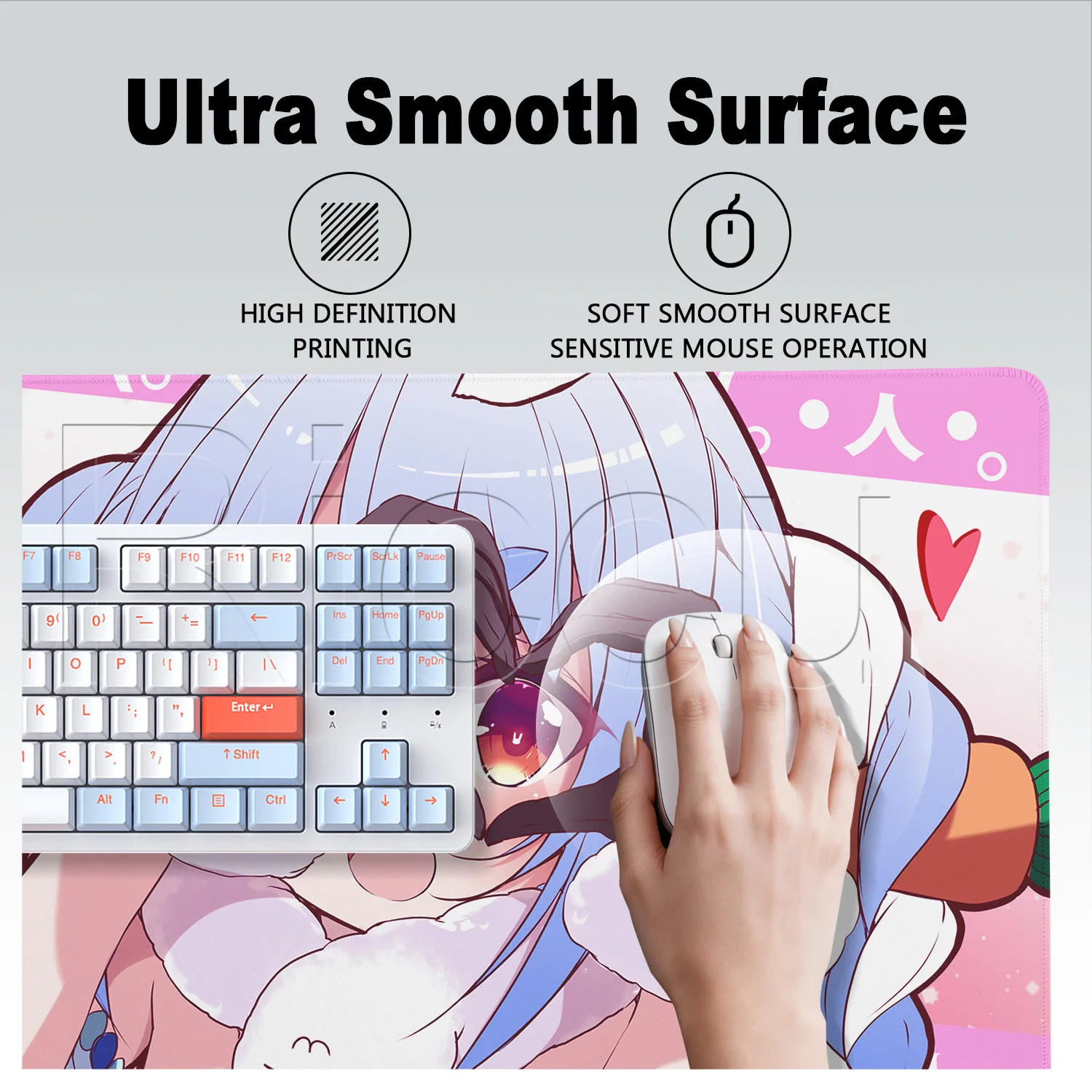 Hololive Usada Pekora 마우스 패드 게 - Tablet Accessories For Girls 리뷰 및 가격