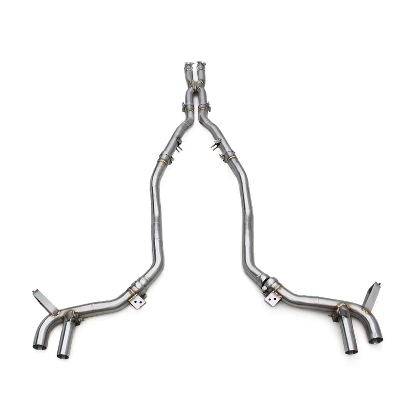 Yooking Catback Exhaust Pipes Muffler For Ferrari GTC4 Lusso/Lusso T 2016+ Stainless Steel Exhaust Pipe
