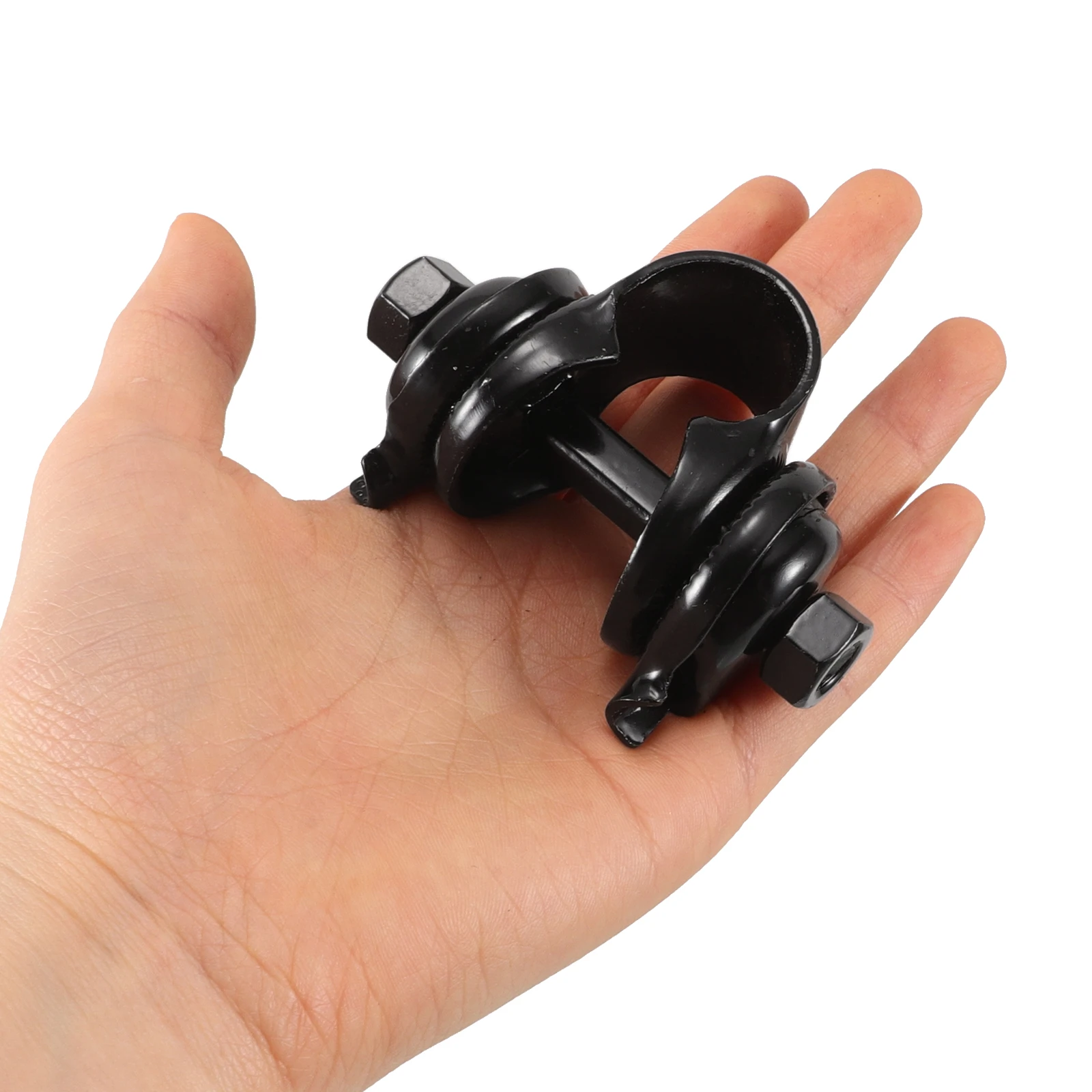 2Pcs Bike Seat Adapter Clamp Durable Compact Design Mountain Folding Bikes Stable Fixation Reduces Riding Discomfort