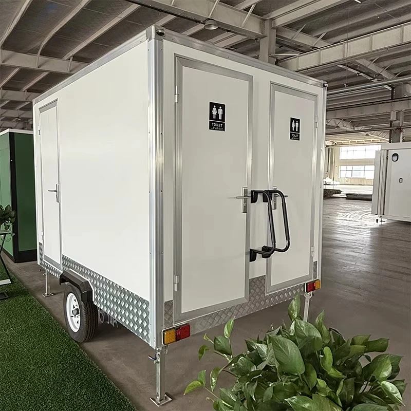Quick Installation Mobile Sanitation Trailer No Professional Tools Needed Customized for Emergency Outdoor Layout
