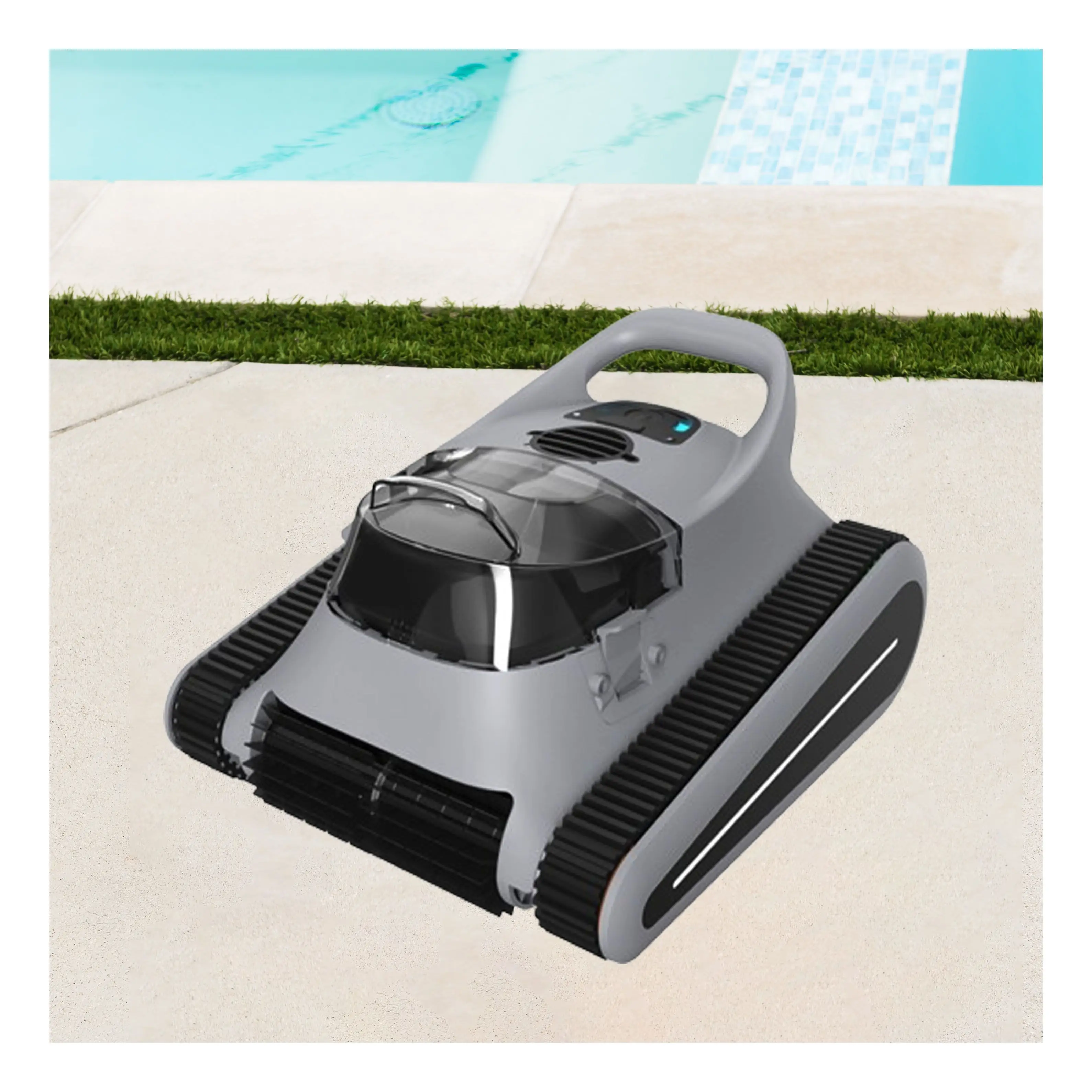 Automatic Pool Cleaner IPX7 Waterproof Long Battery Life Wall Climbing