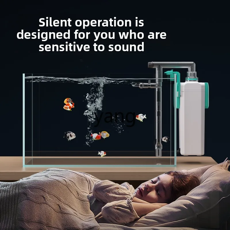 LTT wall-mounted filter water purification circulation three-in-one small low-water level turtle tank filtration